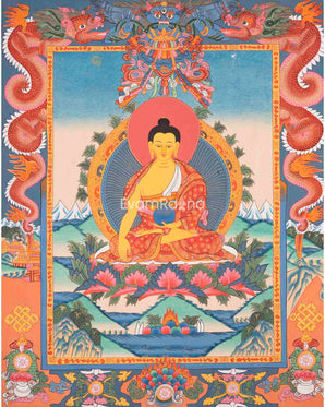 Shakyamuni Buddha Thangka