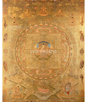 Shakyamuni Buddha Mandala Thangka