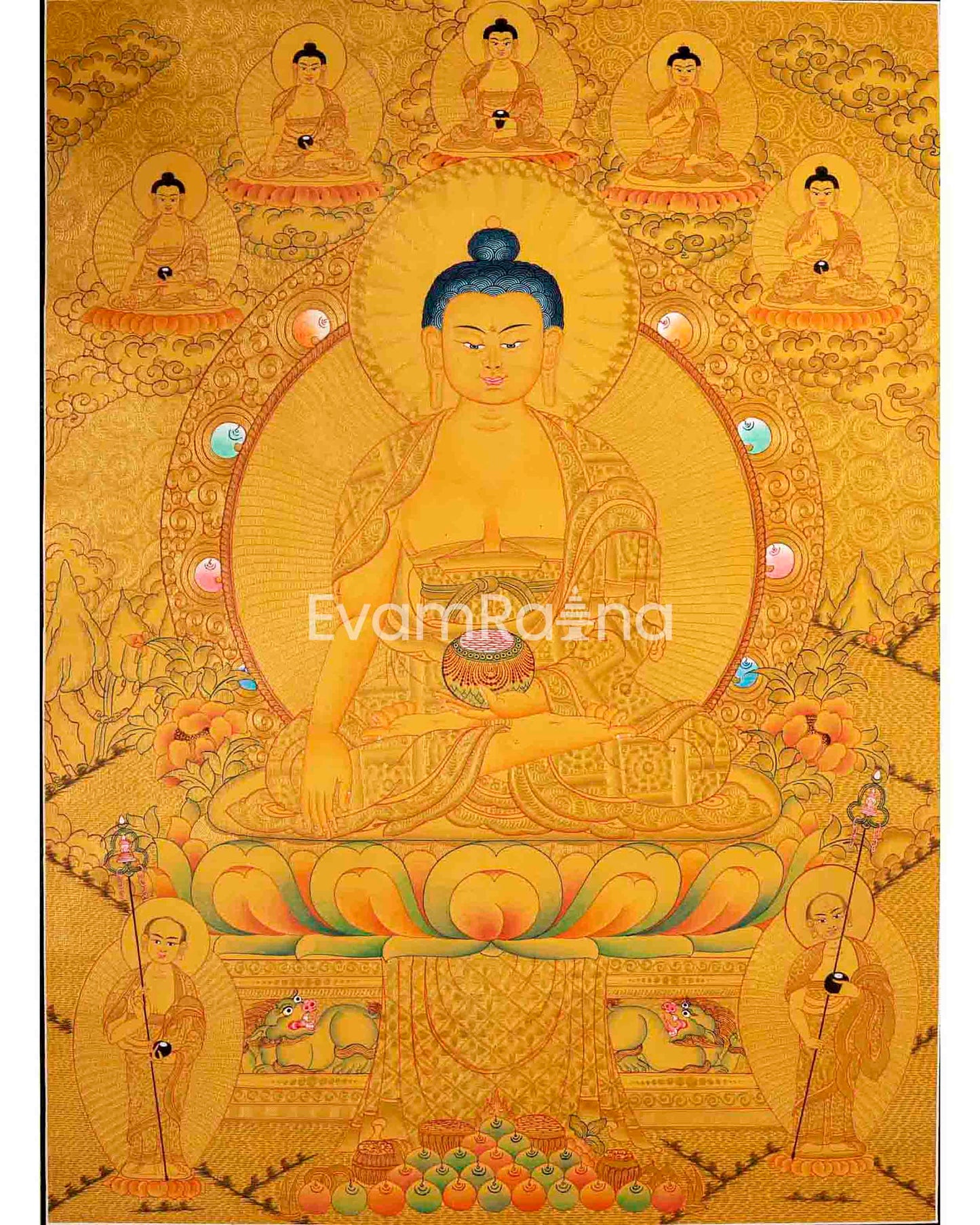 Shakyamuni Buddha Thangka