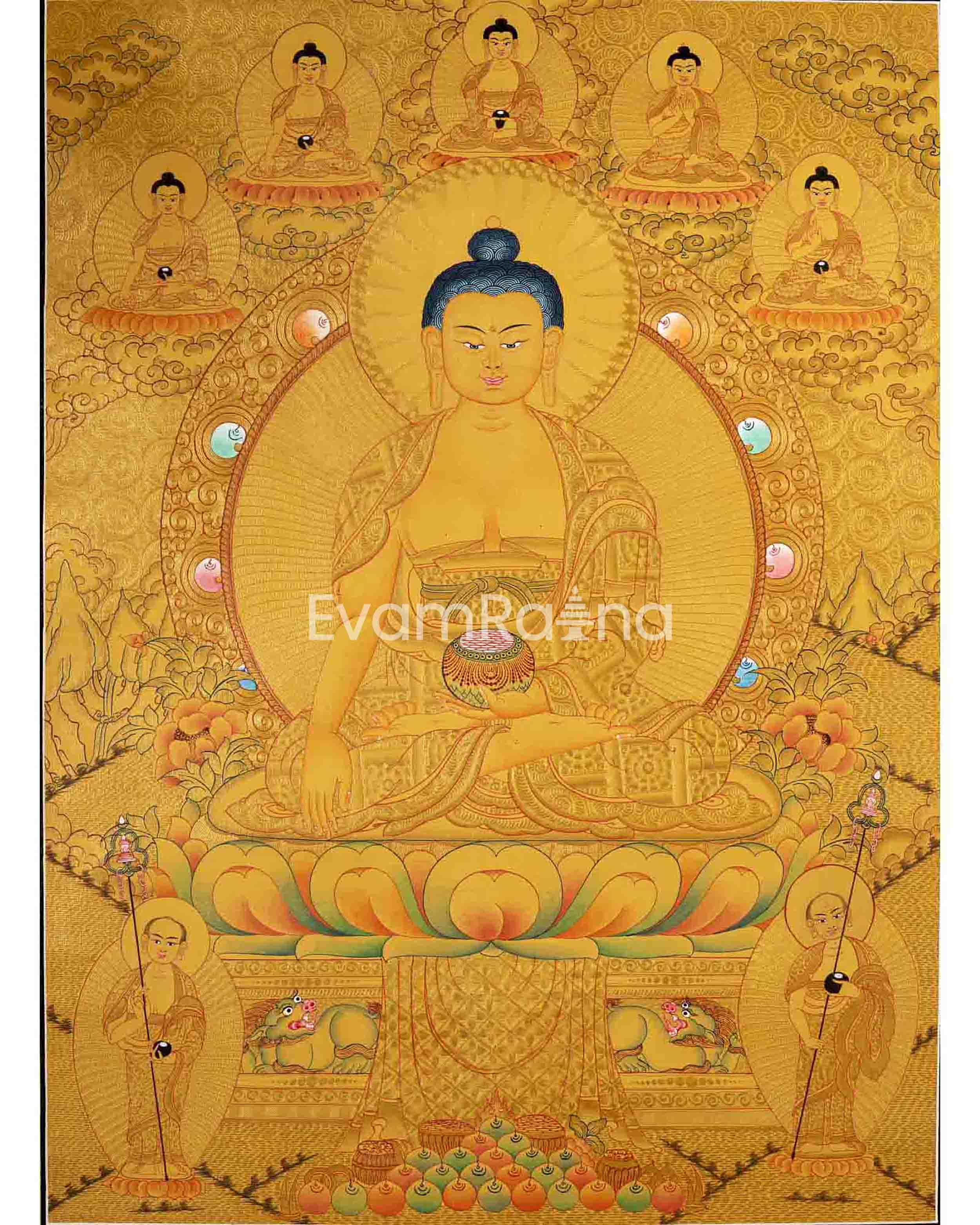 Shakyamuni Buddha Thangka