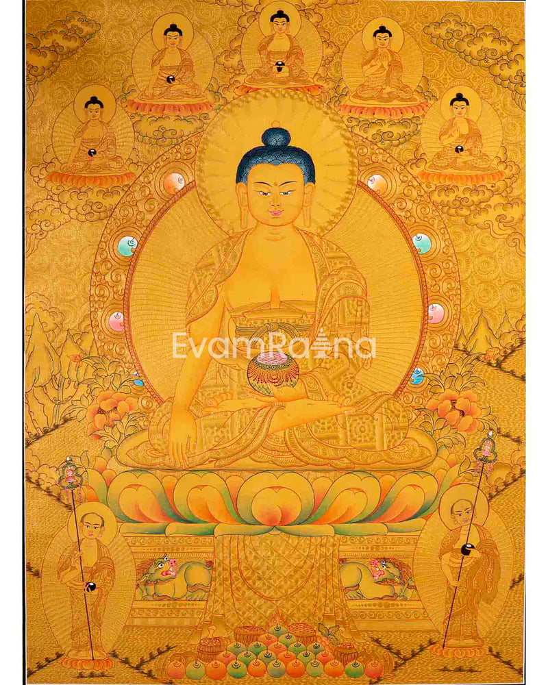 Shakyamuni Buddha Thangka