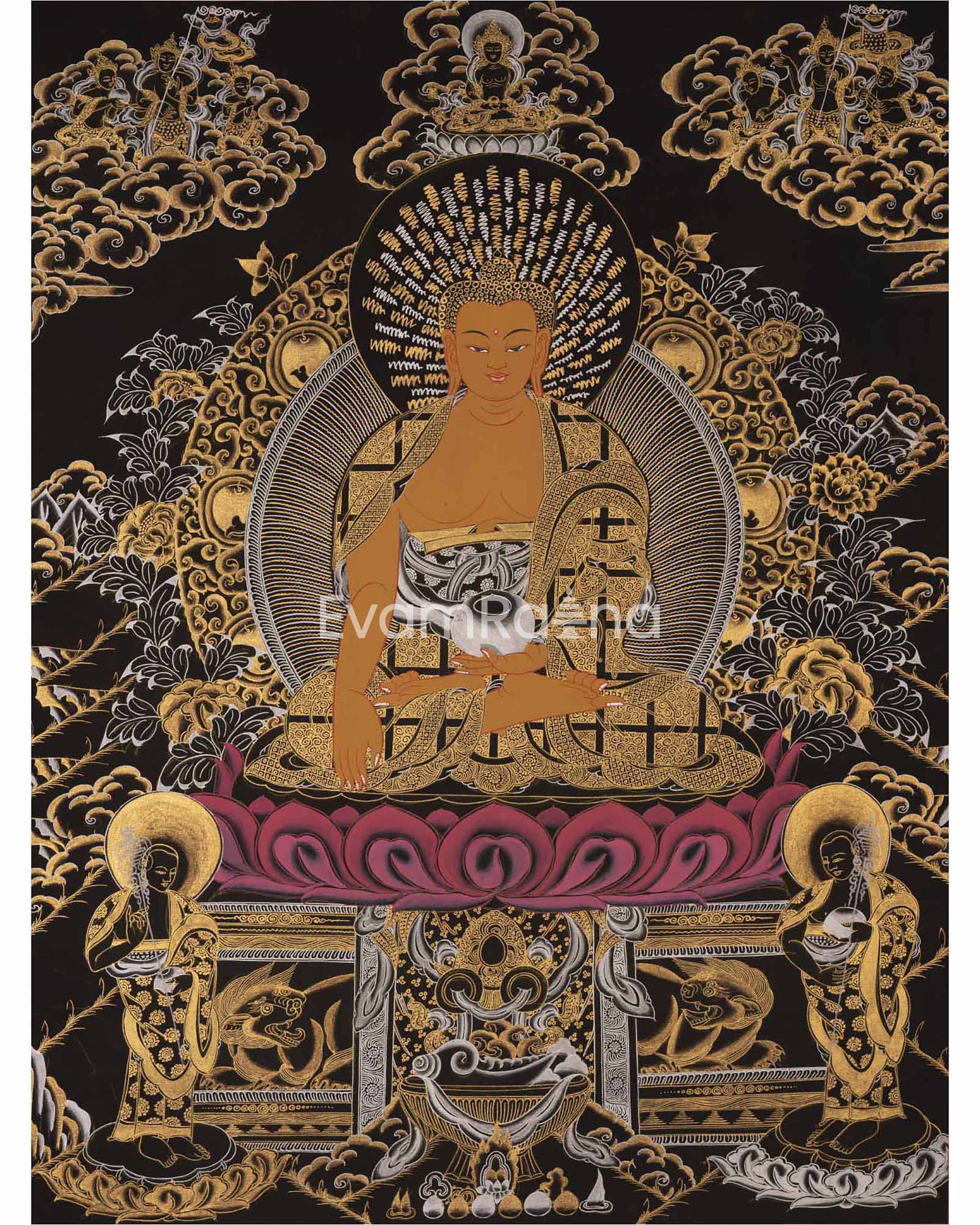 Shakyamuni Buddha Thangka