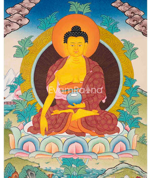 Shakyamuni Buddha Thangka