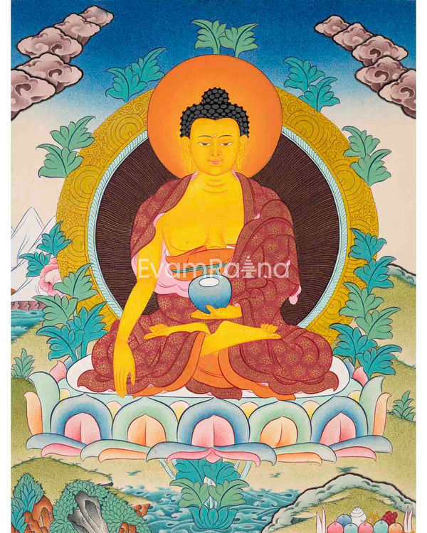 Shakyamuni Buddha Thangka