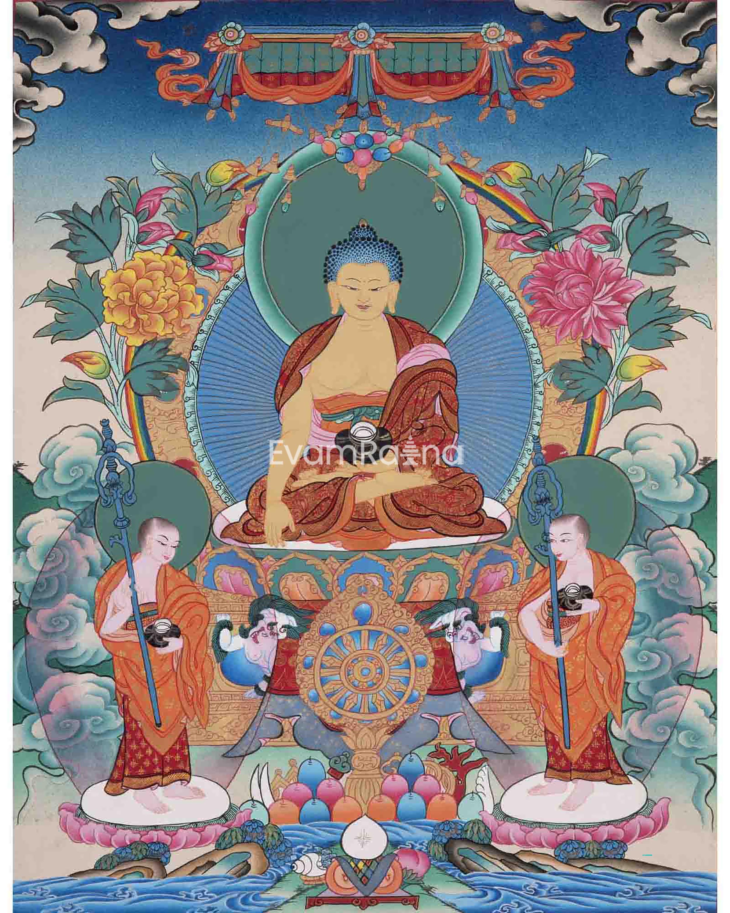 Shakyamuni Buddha Thangka