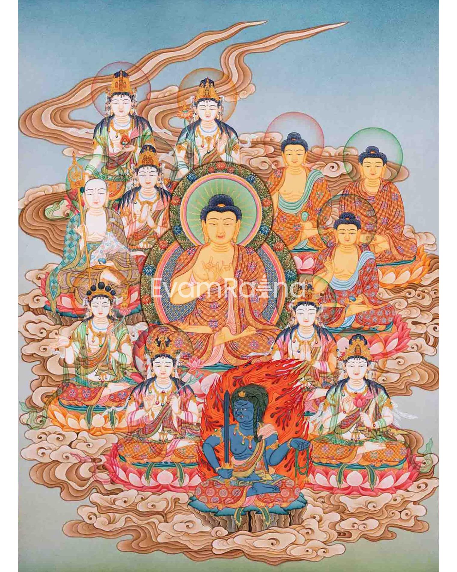 Shakyamuni Buddha Thangka
