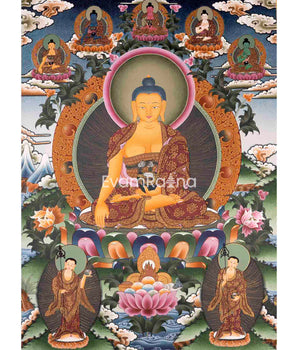 Shakyamuni Buddha Thangka