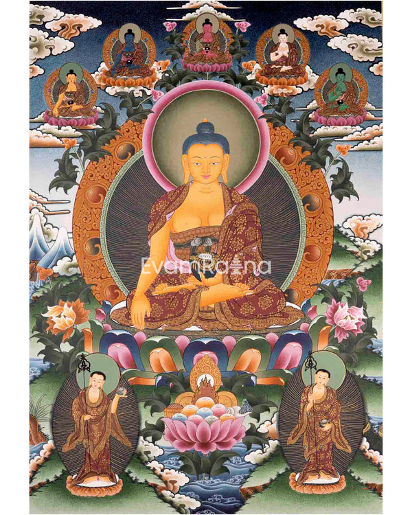 Shakyamuni Buddha Thangka