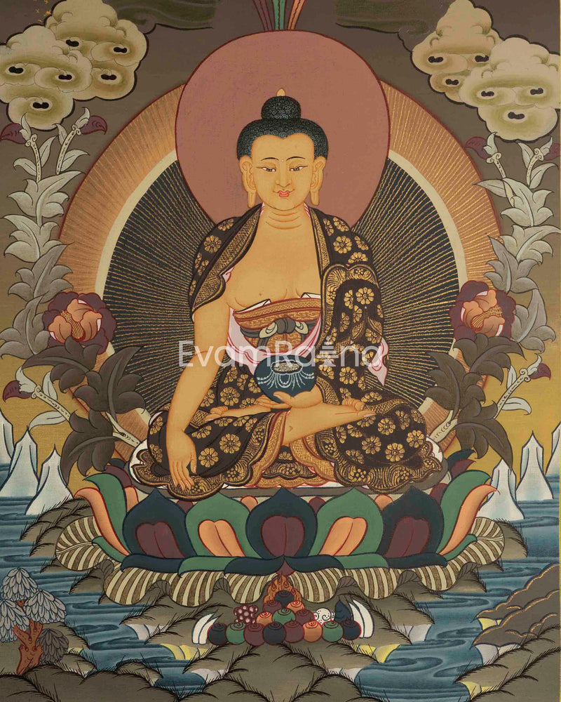 Shakyamuni Buddha Thangka