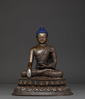 Shakyamuni Buddha Touching Earth Mudra