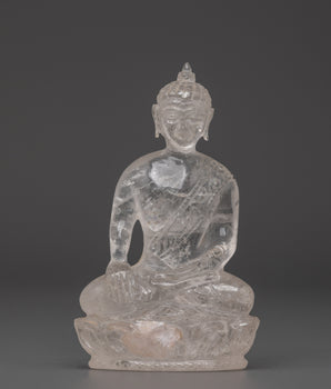 Clear Crystal Shakyamuni buddha