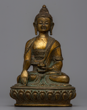 Shakyamuni Copper Statue of Buddha