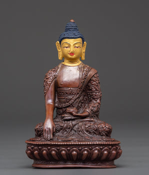 Tibetan Shakyamuni Buddha Figurine