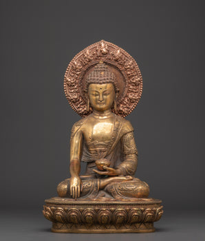 shakyamuni-buddha-copper-statue-with-halo