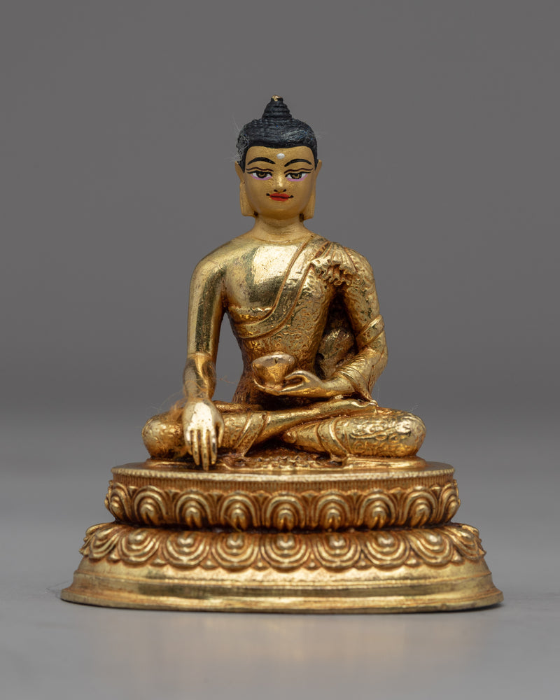 Discover the Compact Shakyamuni Buddha Statue