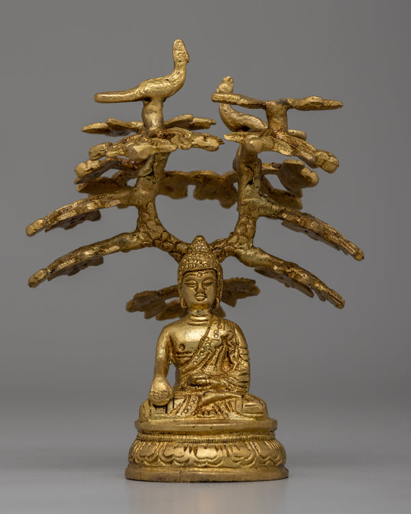 Shakyamuni Buddha Under Tree