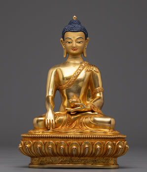 Sculpture of Shakyamuni Buddha | Buddhist Statue for Meditation