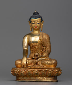 Tibetan Shakyamuni Buddha Statue