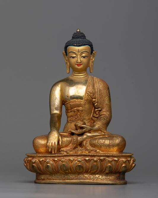 Tibetan Shakyamuni Buddha Statue