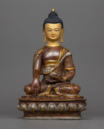 Antique Shakyamuni Buddha Statue