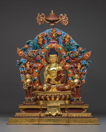 Authentic Tibetan Shakyamuni Buddha Statue