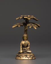 Shakyamuni Buddha Tree Sculpture