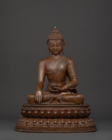 Large Tibetan Shakyamuni Buddha Sculpture