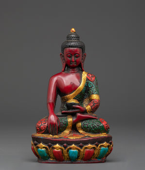 Tibetan Shakyamuni Buddha Sculpture