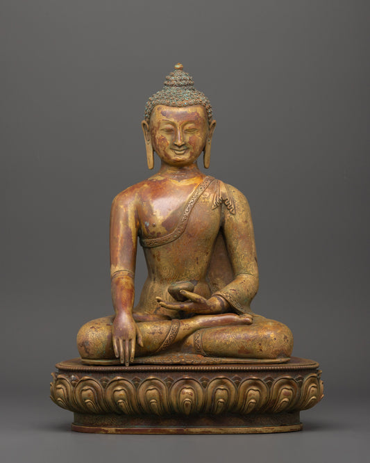 tranquil-shakyamuni-buddha-in-bhumisparsha-mudra