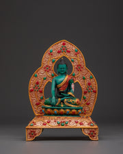 shakyamuni-buddha-statue-on-throne