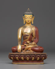 Handcrafted Figurine of Shakyamuni Buddha | Buddha of Wisdom and Compassion