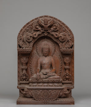Handmade Sacred Statue of Shakyamuni Buddha | Symbol of Purity