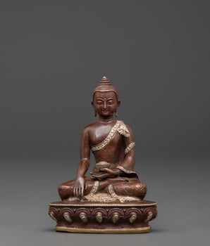 Traditional Shakyamuni Buddha Statue | Handcrafted Buddhist Sculpture