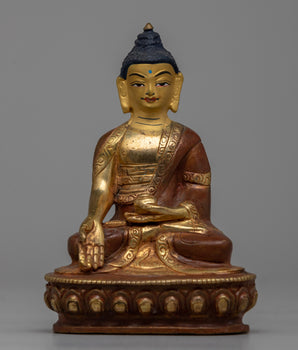 Meditative Ratnasambhava Buddha Statue 
