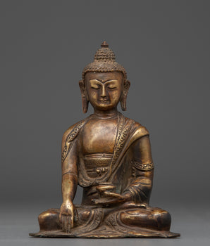 Dharma Symbol Shakyamuni Buddha Statue