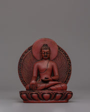 Historical Buddha Shakyamuni Statue | Tibetan Buddhist Sculpture
