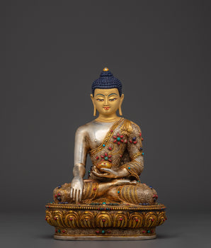 peaceful-shakyamuni-buddha-sacred-figurine