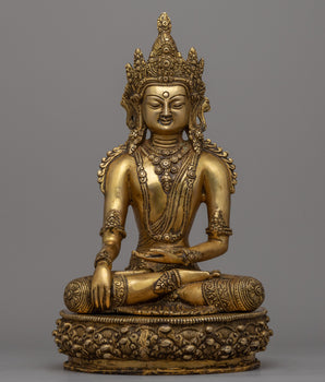 Meditating Buddha Statue