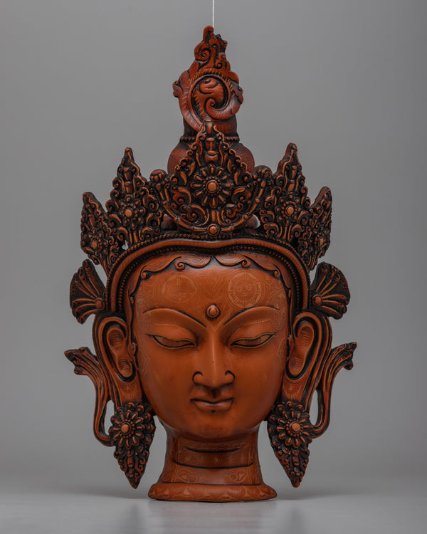 Buddhist Art Buddha Face Wall Hanging