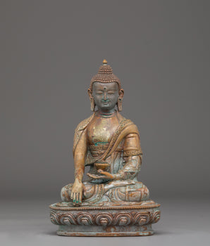 Shakyamuni Buddha Handmade Statue: The Sage of Compassion