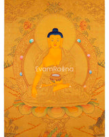 24K Gold Style Shakyamuni Buddha