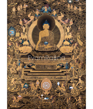 Buddha Shakyamuni Thangka