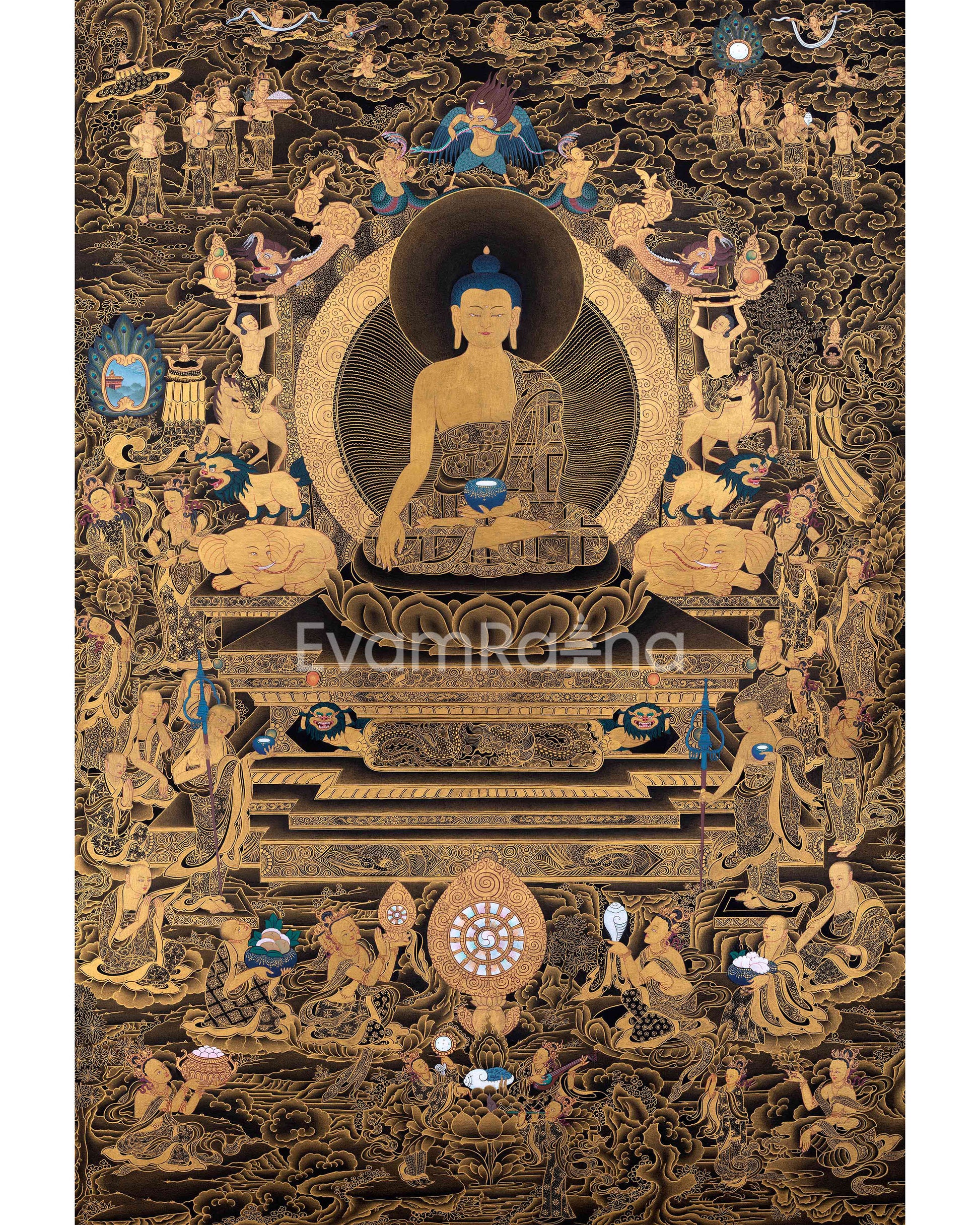 Buddha Shakyamuni Thangka