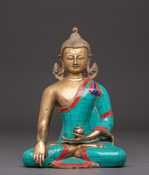 Buddha Shakyamuni Himalayan Statue