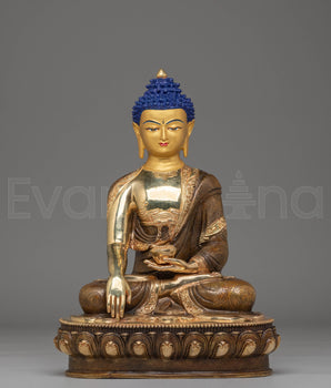 Enlightenment Buddha Shakyamuni Statue 