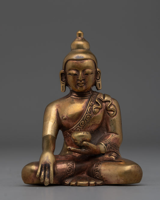 Shakyamuni Copper Buddha Statue