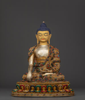 Shakyamuni Buddha Handcrafted Sacred Statue