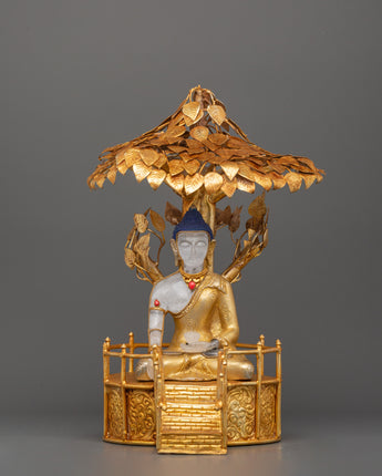 Shakyamuni Buddha under Bodhi Tree