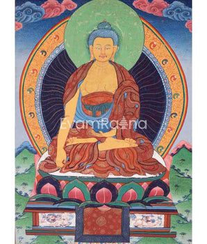 Shakyamuni Buddha Thangka