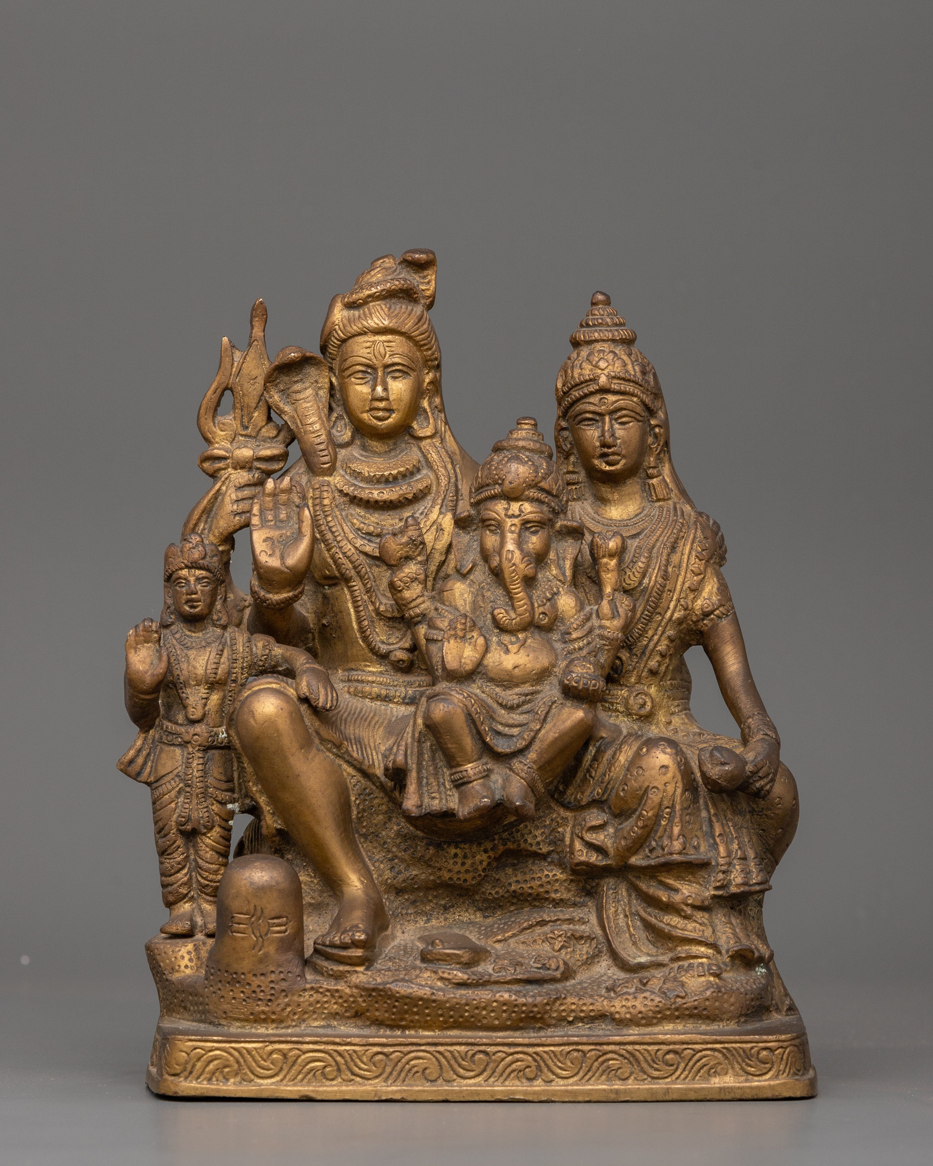 Traditional Shiva Family 